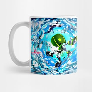 Sky battle - flying boat Mug